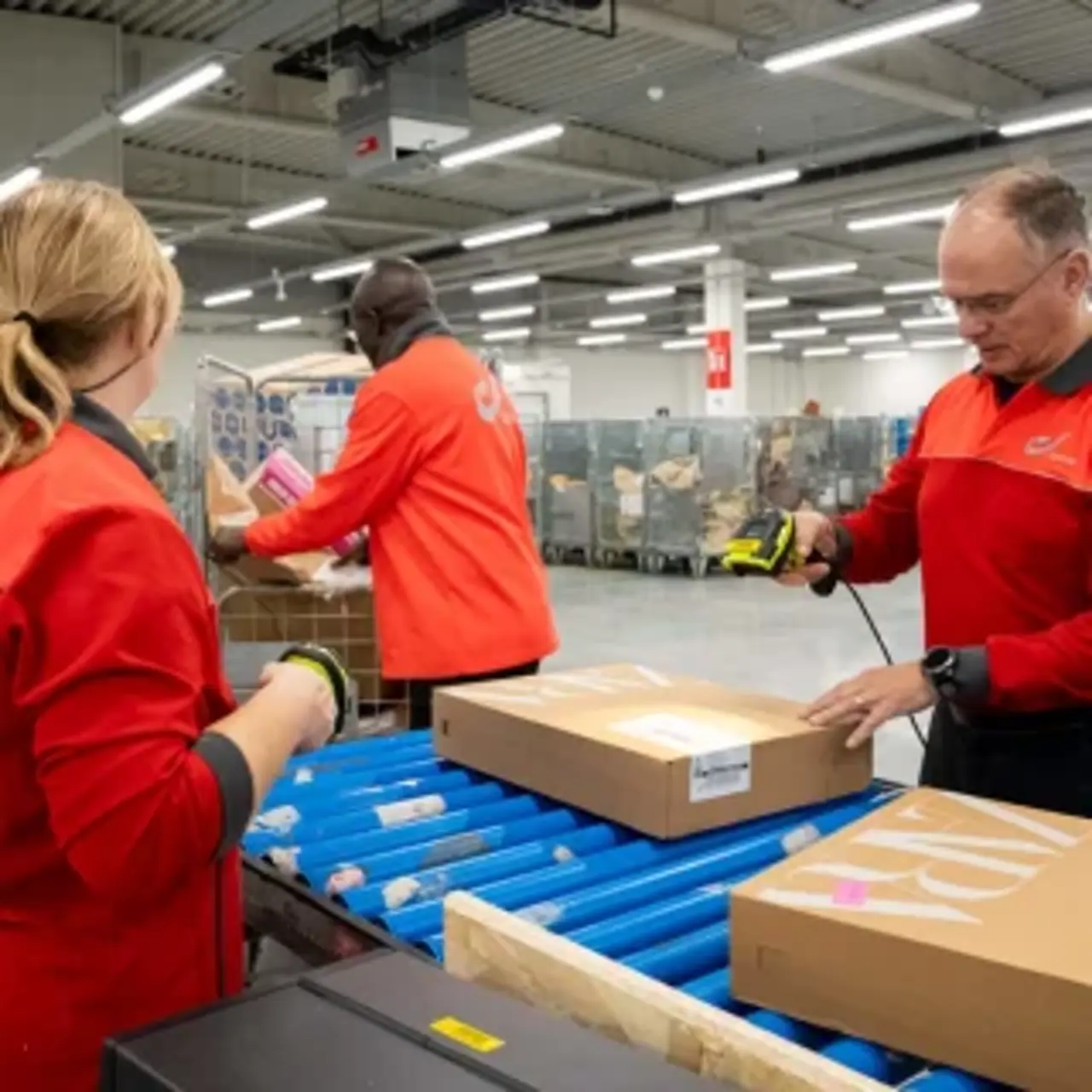 Sorteren van pakjes